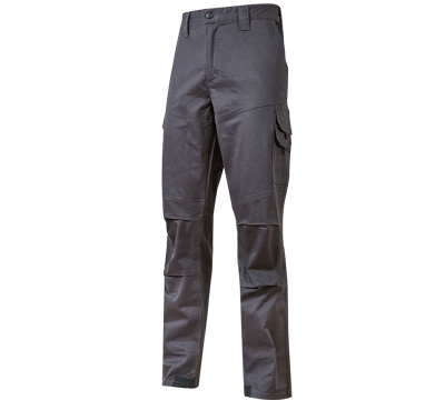 Pantalone DIADORA modello Cargo-Staff grigio