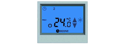 Termostato AIRZONE Display Monocromatico THINK RADIO B/N