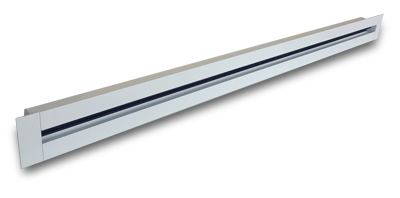 Diffusore Lineare SOLID Bianco 1 feritoia cm.100 ext.77mm